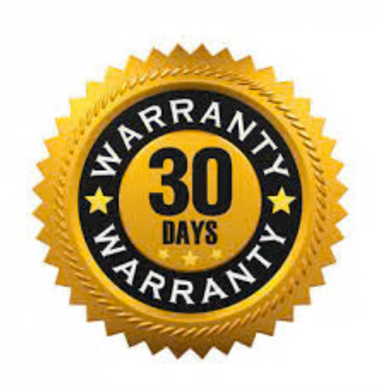 30-day warranty